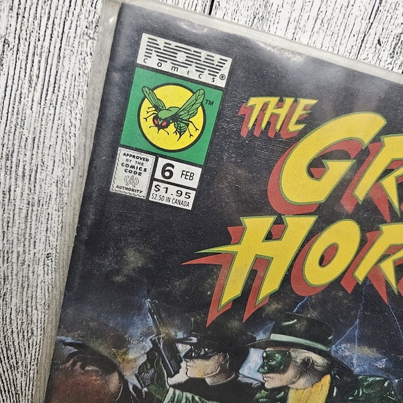 The Green Hornet #6 February 1992 Now Comics Tod Smith Chuck Dixon Comic Book - Picture 7 of 11